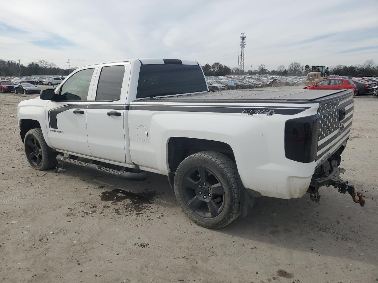 2017 Chevrolet Silverado VIN 1GCVKPEC1HZ344939 Copart auction photo, front end / rear end damage thumbnail 2