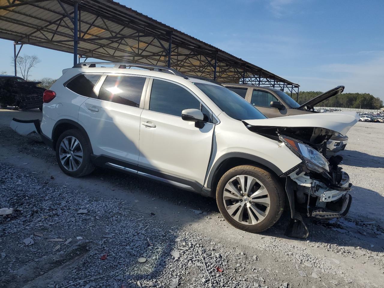 2019 Subaru Ascent VIN 4S4WMAPD7K3434877 Copart auction photo, front end damage thumbnail 4