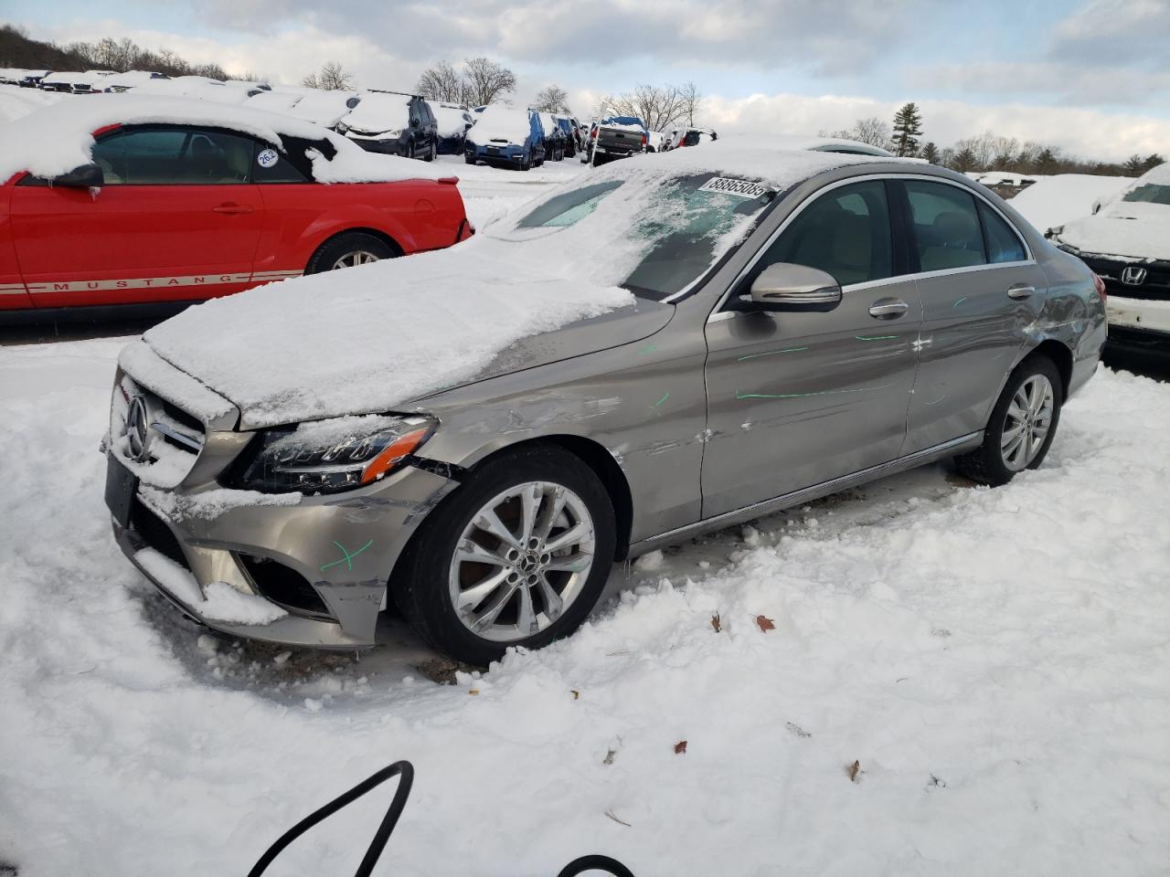 2021 Mercedes-Benz C-klasse VIN W1KWF8EB5MR646112