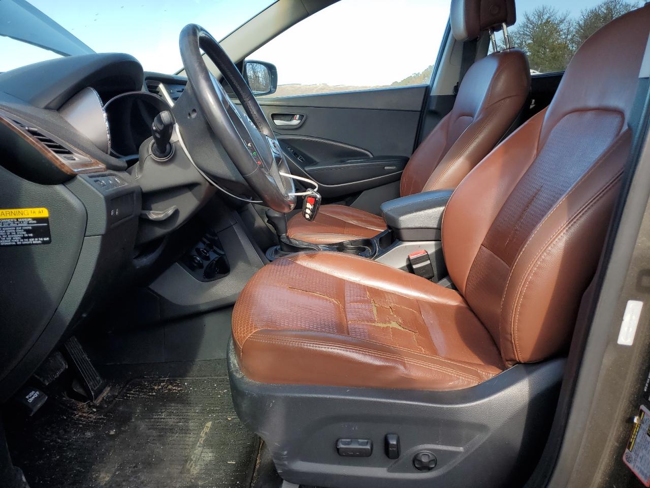2013 Hyundai Santa Fe VIN 5XYZW3LA1DG052006 Copart auction photo, vandalism / minor dent/scratches damage thumbnail 7