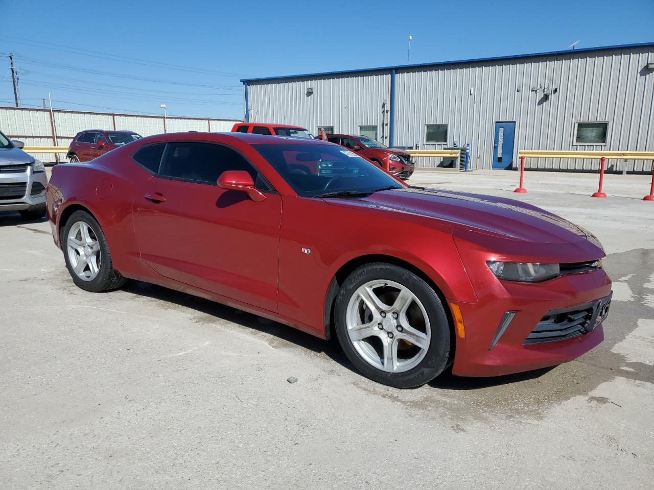 2016 Chevrolet Camaro VIN 1G1FB1RS2G0191339 Copart auction photo, side / rear end damage thumbnail 4