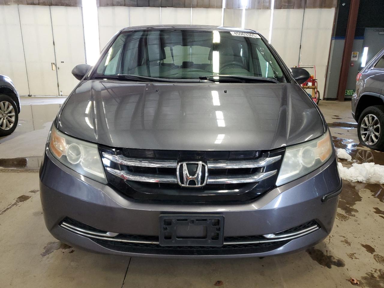 2015 Honda Odyssey VIN 5FNRL5H26FB131655 Copart auction photo, front end / rear end damage thumbnail 5