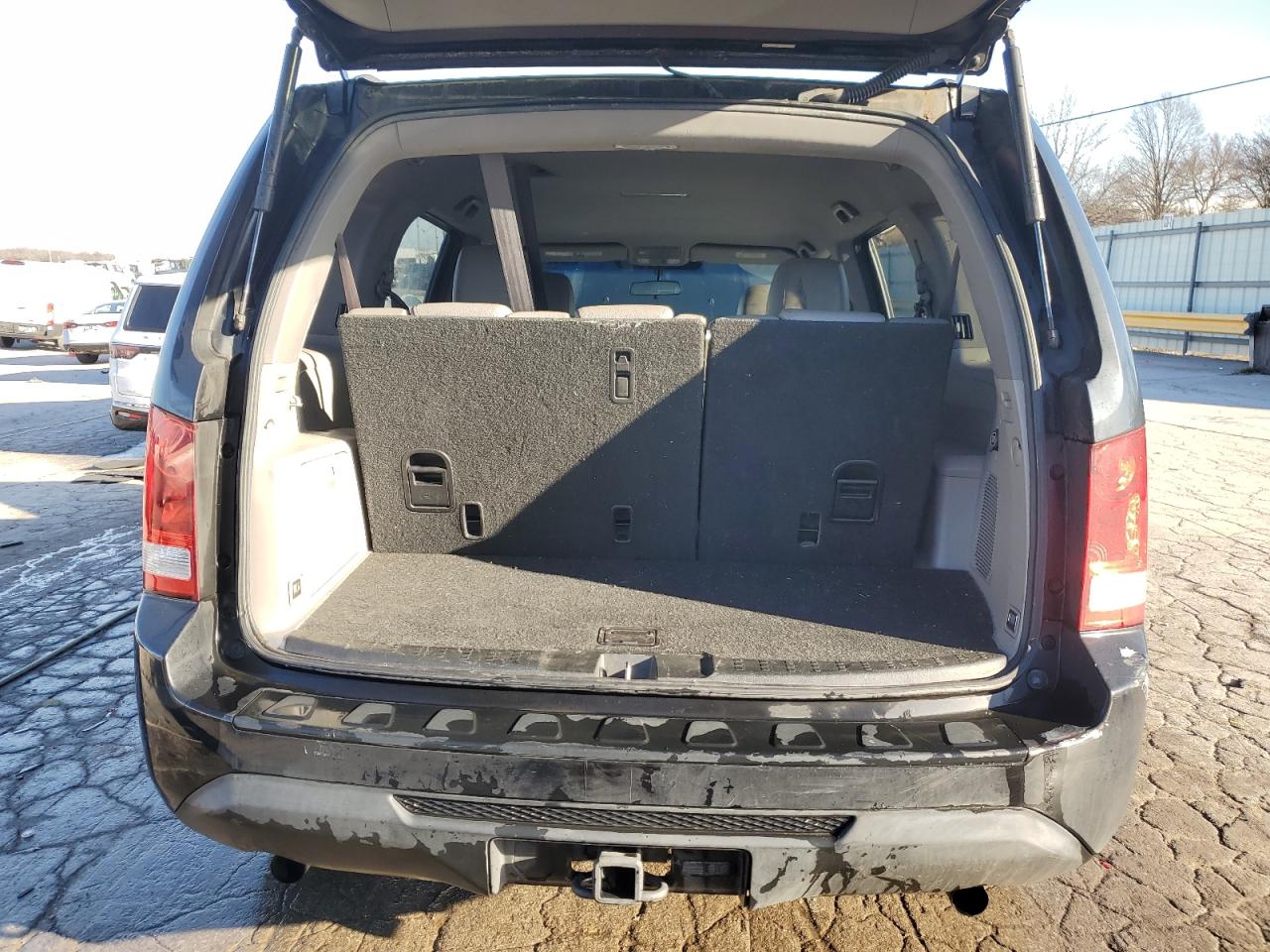 2014 Honda Pilot VIN 5FNYF3H26EB027494 Copart auction photo, front end / side damage thumbnail 6