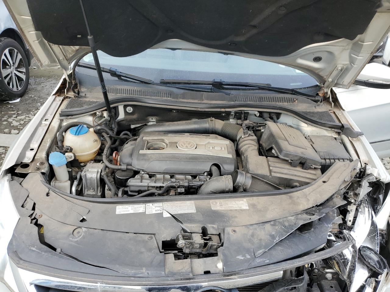 2012 Volkswagen Passat CC VIN WVWHP7AN3CE511095 Copart auction photo, front end / minor dent/scratches damage thumbnail 11