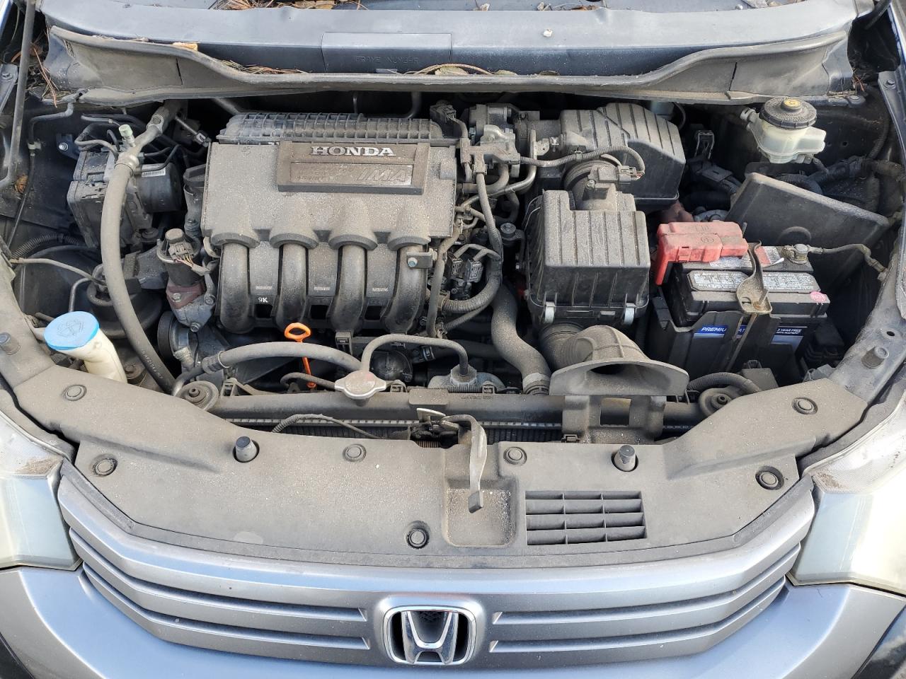2010 Honda Insight VIN JHMZE2H59AS009935 Copart auction photo, side damage thumbnail 11