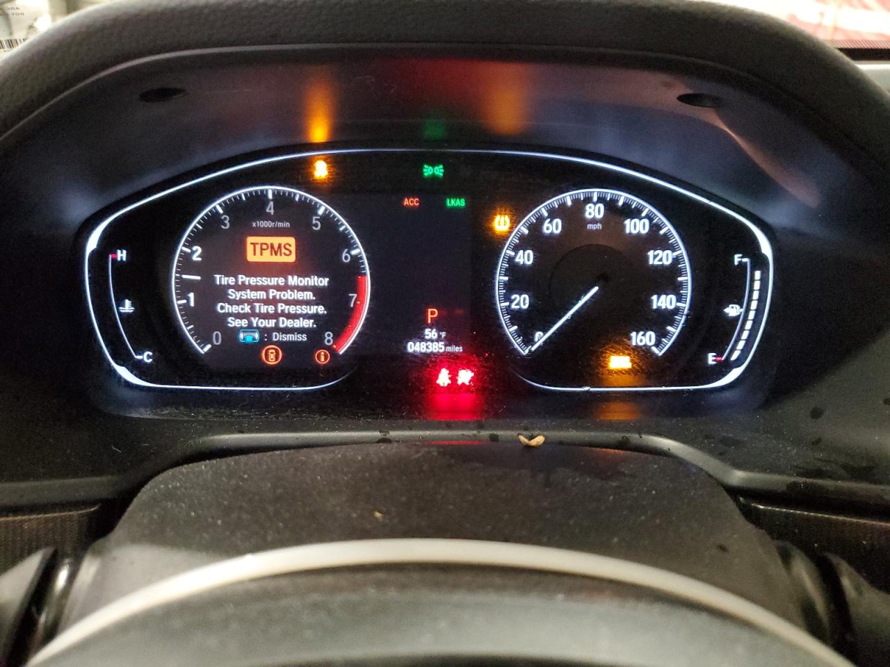 2018 Honda Accord VIN 1HGCV1F32JA252884 Copart auction photo, front end / side damage thumbnail 9