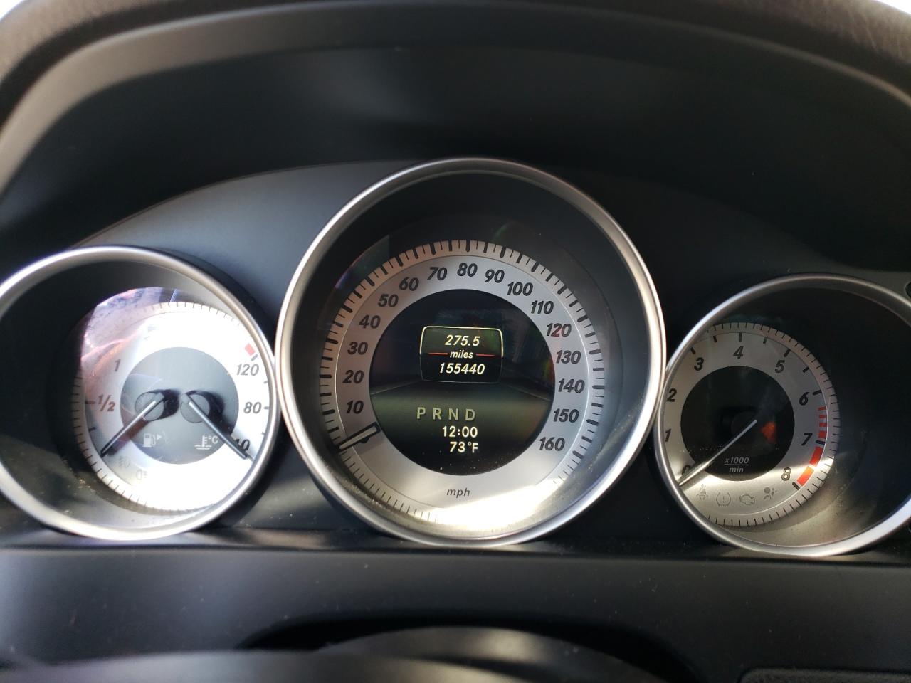 2014 Mercedes-Benz C-klasse VIN WDDGF4HB5EA961663 Copart auction photo, vandalism / stripped damage thumbnail 9