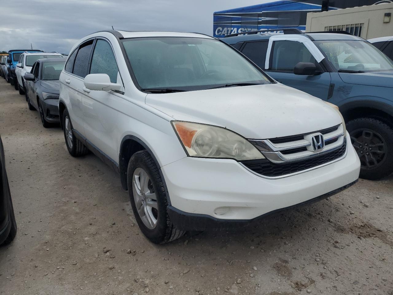2010 Honda CR-V VIN 5J6RE4H71AL099892 Copart auction photo, all over damage thumbnail 4