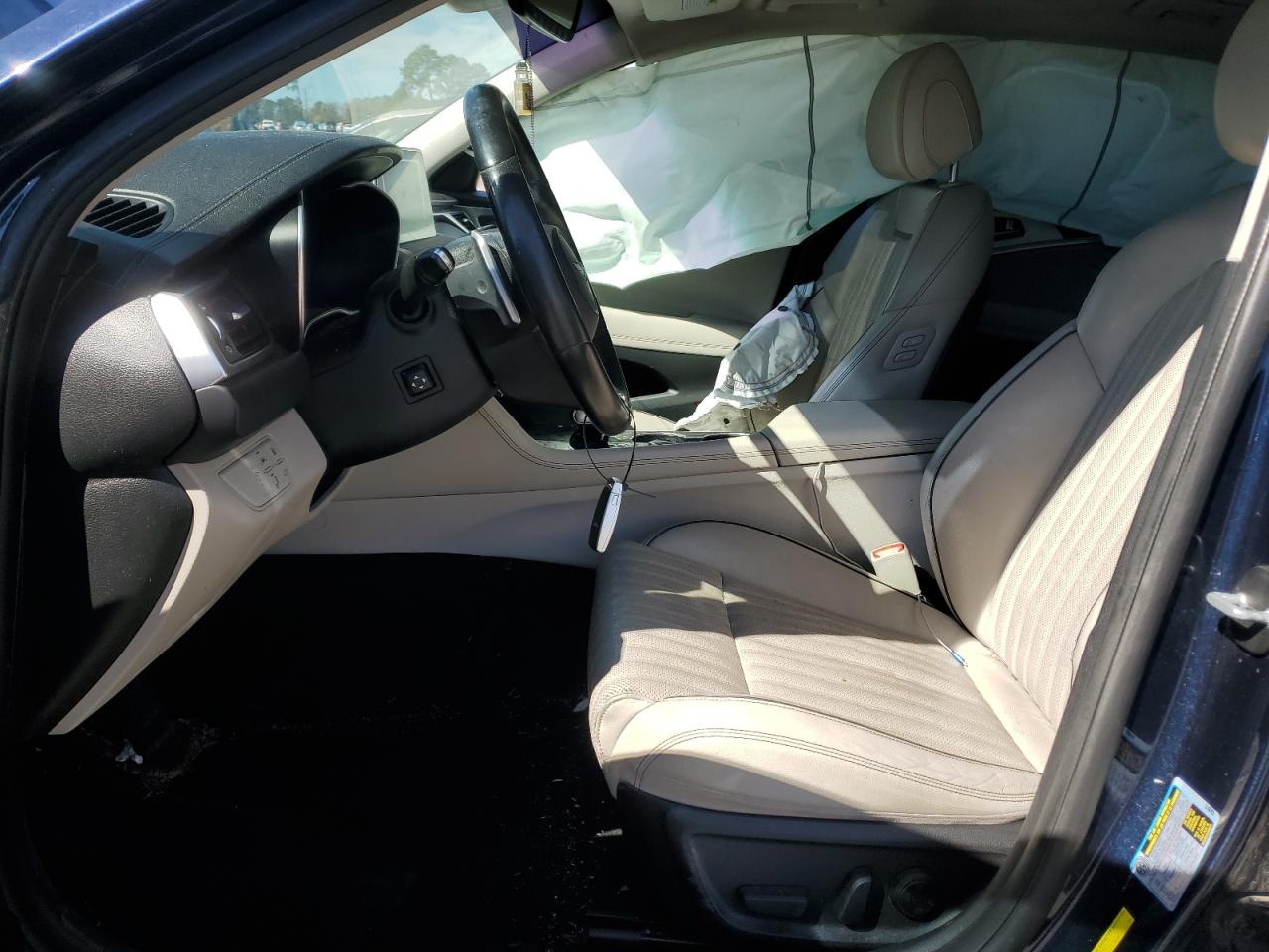 2019 Genesis G70 VIN KMTG34LA4KU012313 Copart auction photo, side / front end damage thumbnail 7