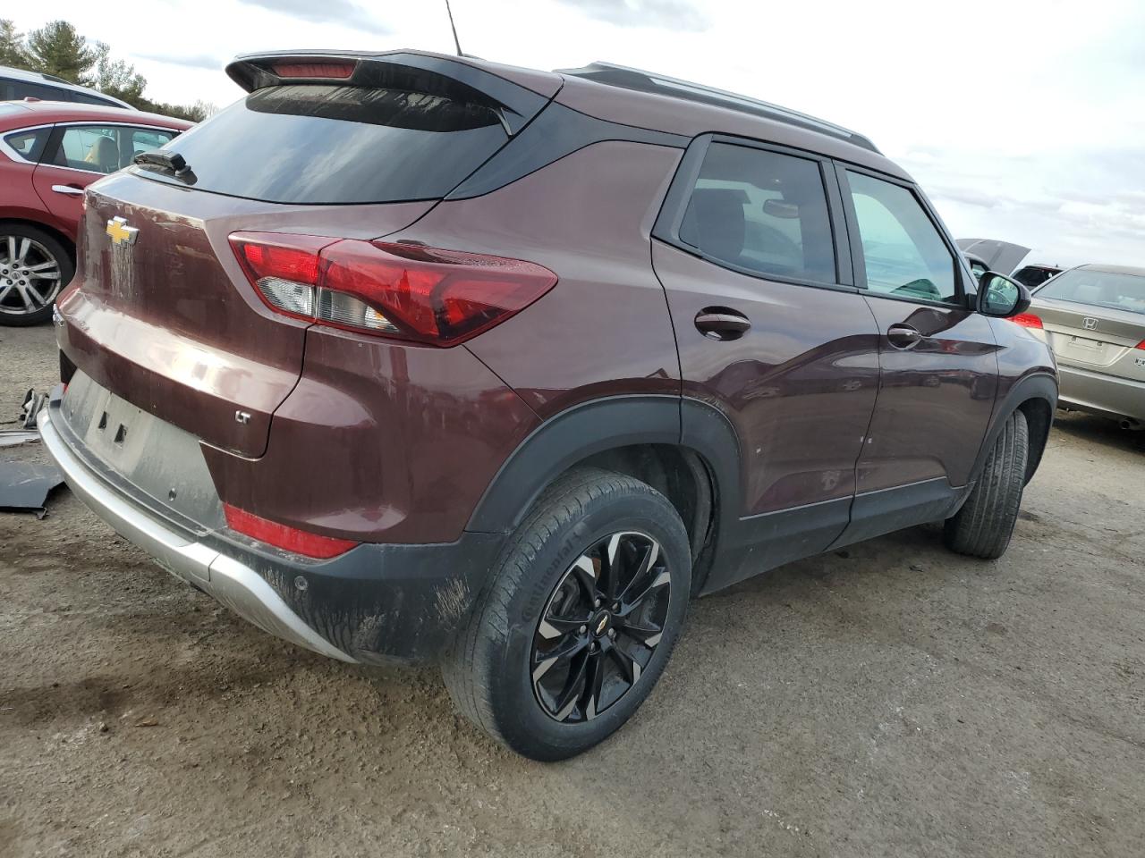 2022 Chevrolet TrailBlazer VIN KL79MRSL0NB135771 Copart auction photo, mechanical / front end damage thumbnail 3