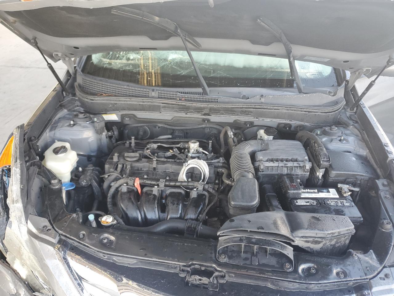 2013 Hyundai Sonata VIN 5NPEC4AC7DH808979 Copart auction photo, front end damage thumbnail 11