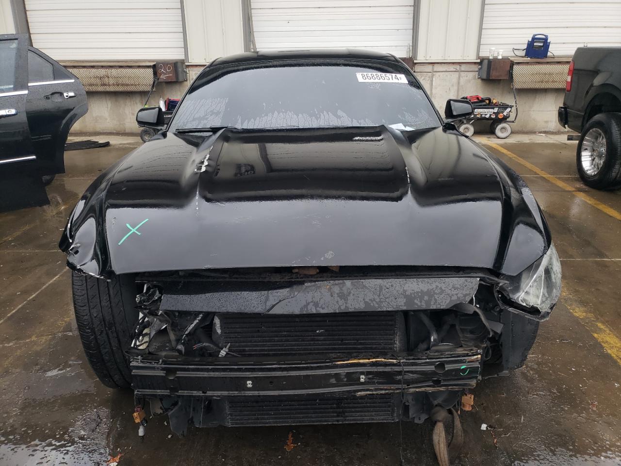 2015 Ford Mustang VIN 1FA6P8TH1F5337025 Copart auction photo, all over damage thumbnail 5