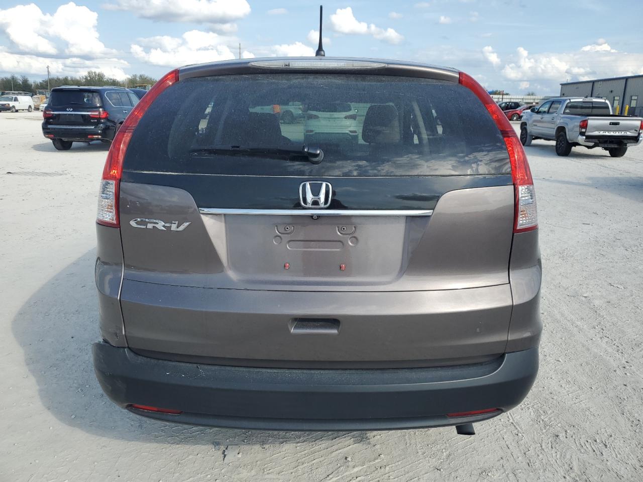 2013 Honda CR-V VIN 3CZRM3H58DG706447 Copart auction photo, all over damage thumbnail 6