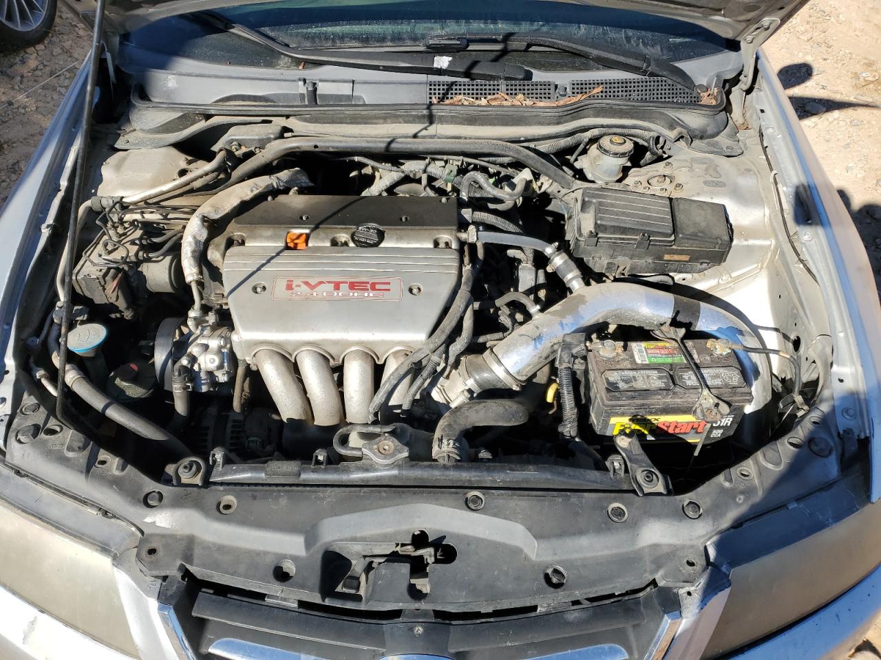 2004 Acura TSX VIN JH4CL96874C035918 Copart auction photo, rear end / side damage thumbnail 11