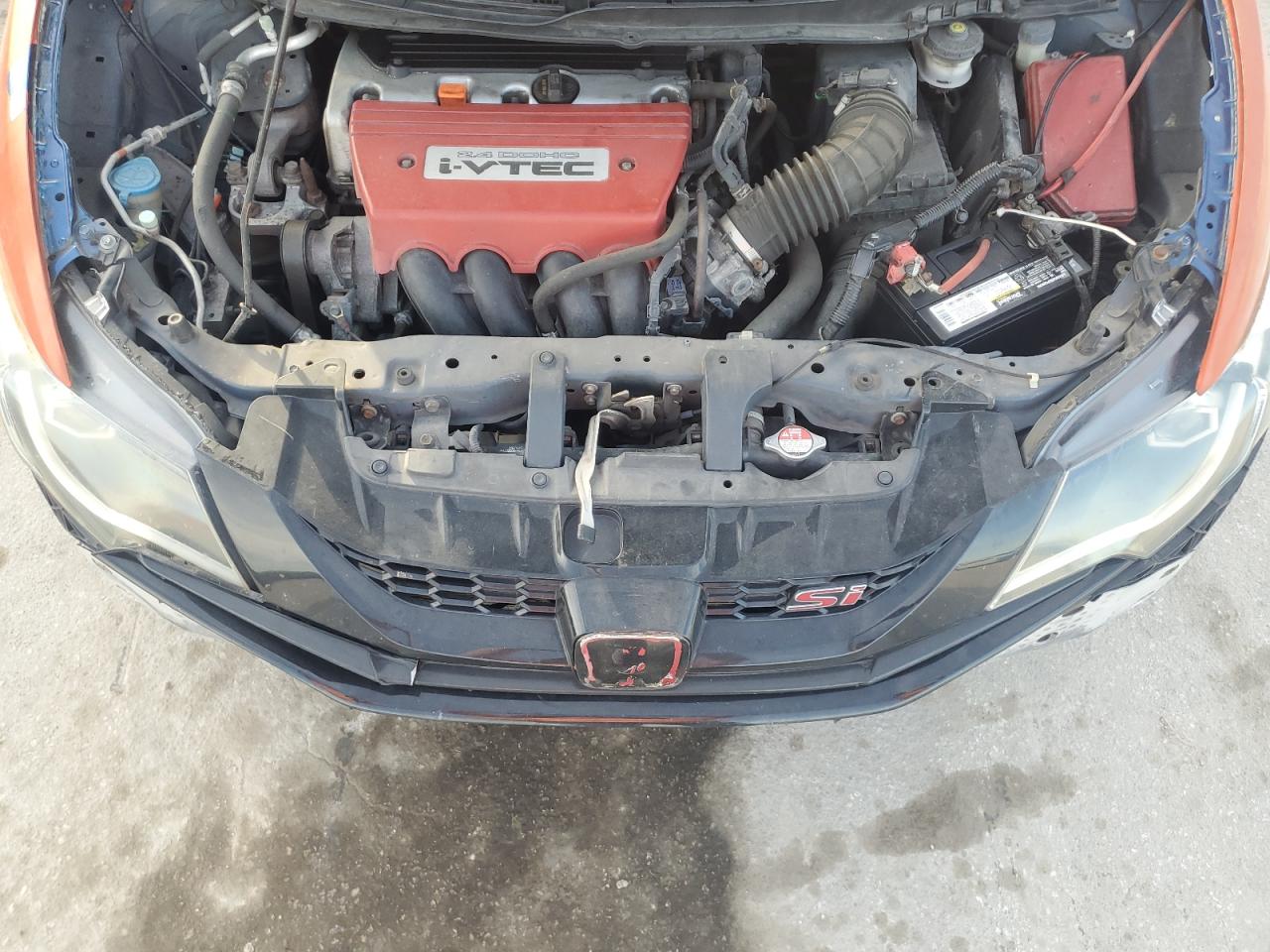 2015 Honda Civic VIN 2HGFG4A55FH707303 Copart auction photo, undercarriage / front end damage thumbnail 11