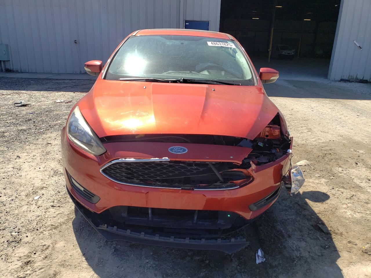 2018 Ford Focus VIN 1FADP3M28JL265927 Copart auction photo, front end damage thumbnail 5