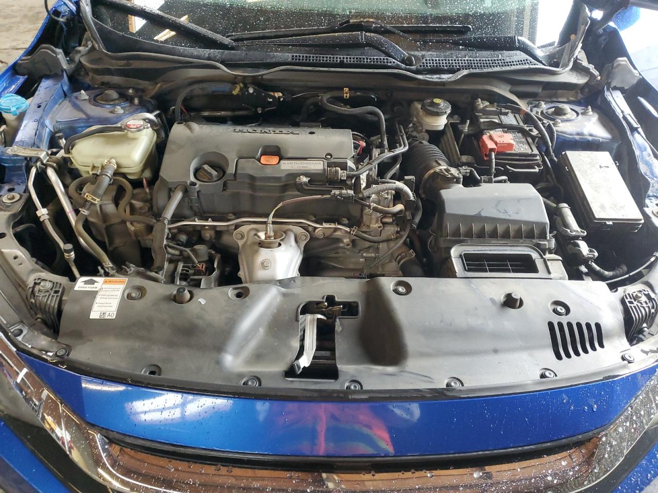 2016 Honda Civic VIN 19XFC2F55GE234698 Copart auction photo, side / rear end damage thumbnail 13