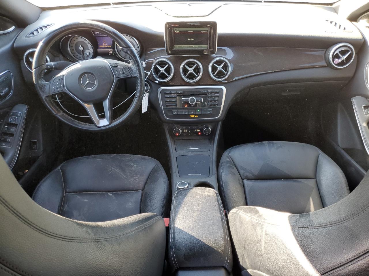 2014 Mercedes-Benz CLA-klasse VIN WDDSJ4GB1EN153958 Copart auction photo, front end / rear end damage thumbnail 8