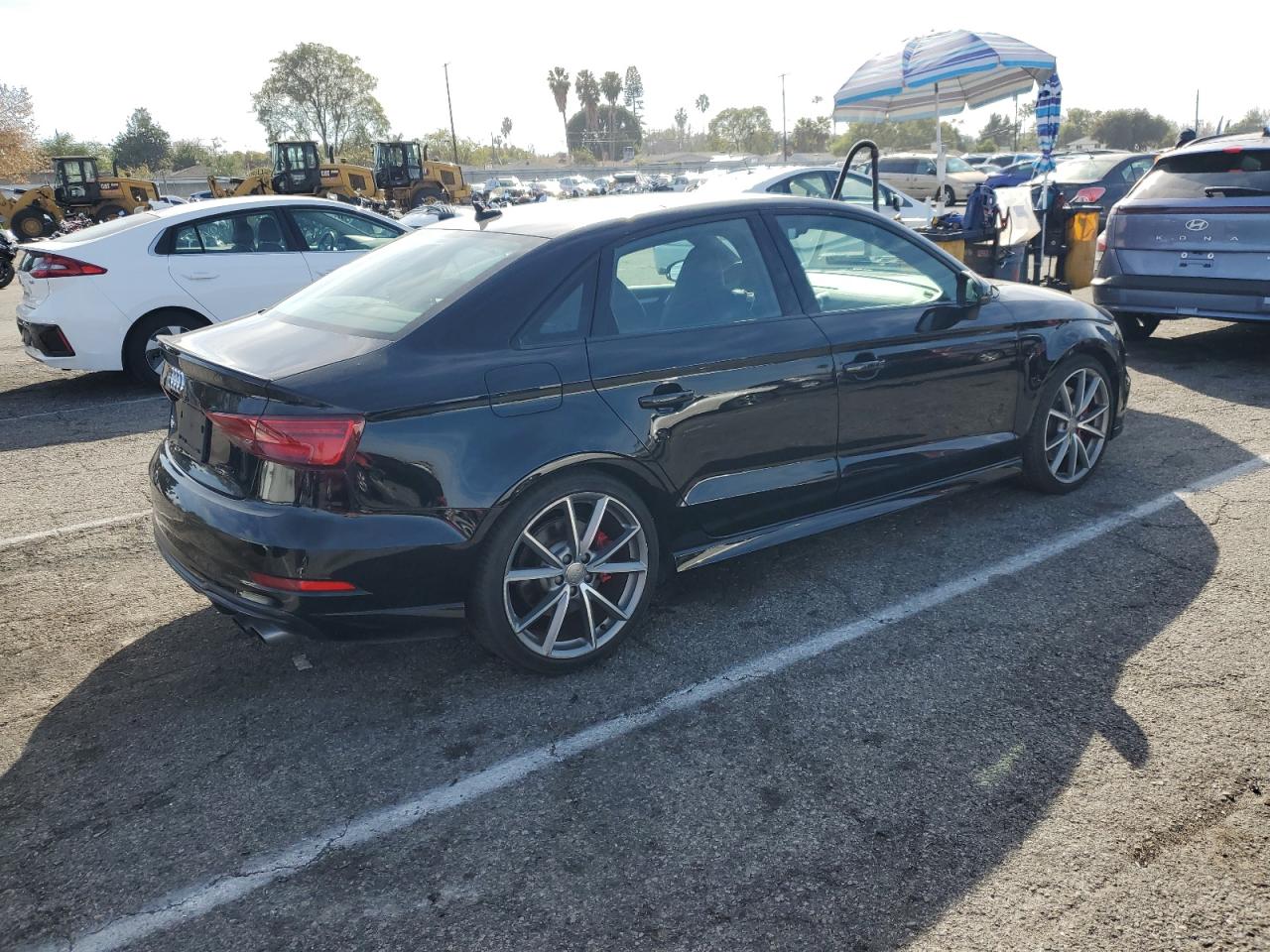 2018 Audi S3 VIN WAUB1GFF0J1085621 Copart auction photo, minor dent/scratches damage thumbnail 3