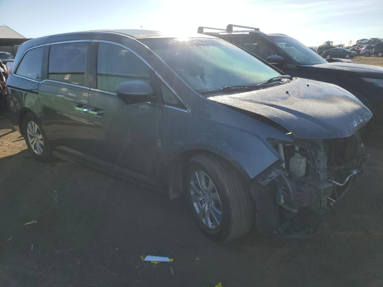 2016 Honda Odyssey VIN 5FNRL5H36GB085559 Copart auction photo, front end damage thumbnail 4