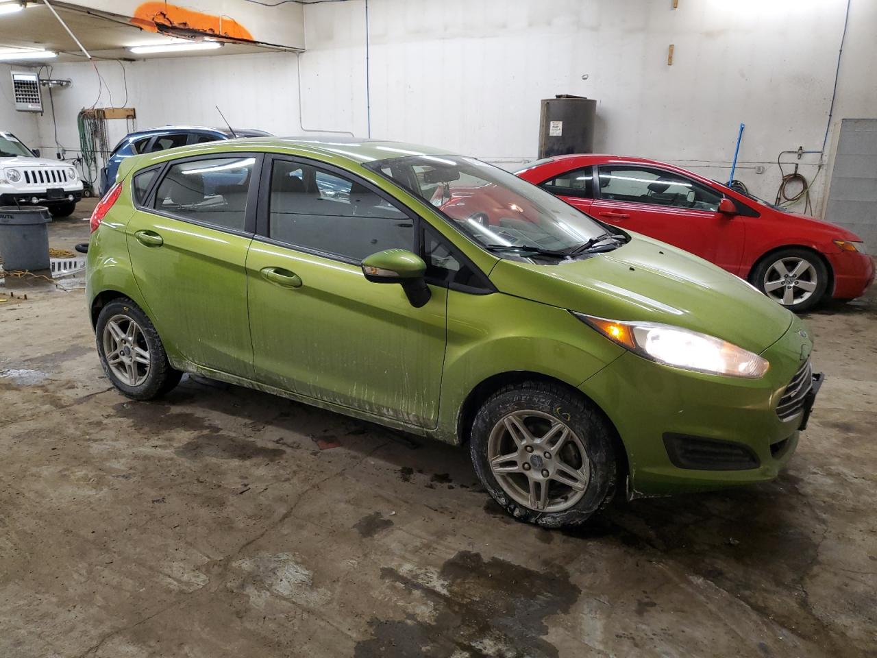 2018 Ford Fiesta VIN 3FADP4EJ8JM129341 Copart auction photo, all over damage thumbnail 4