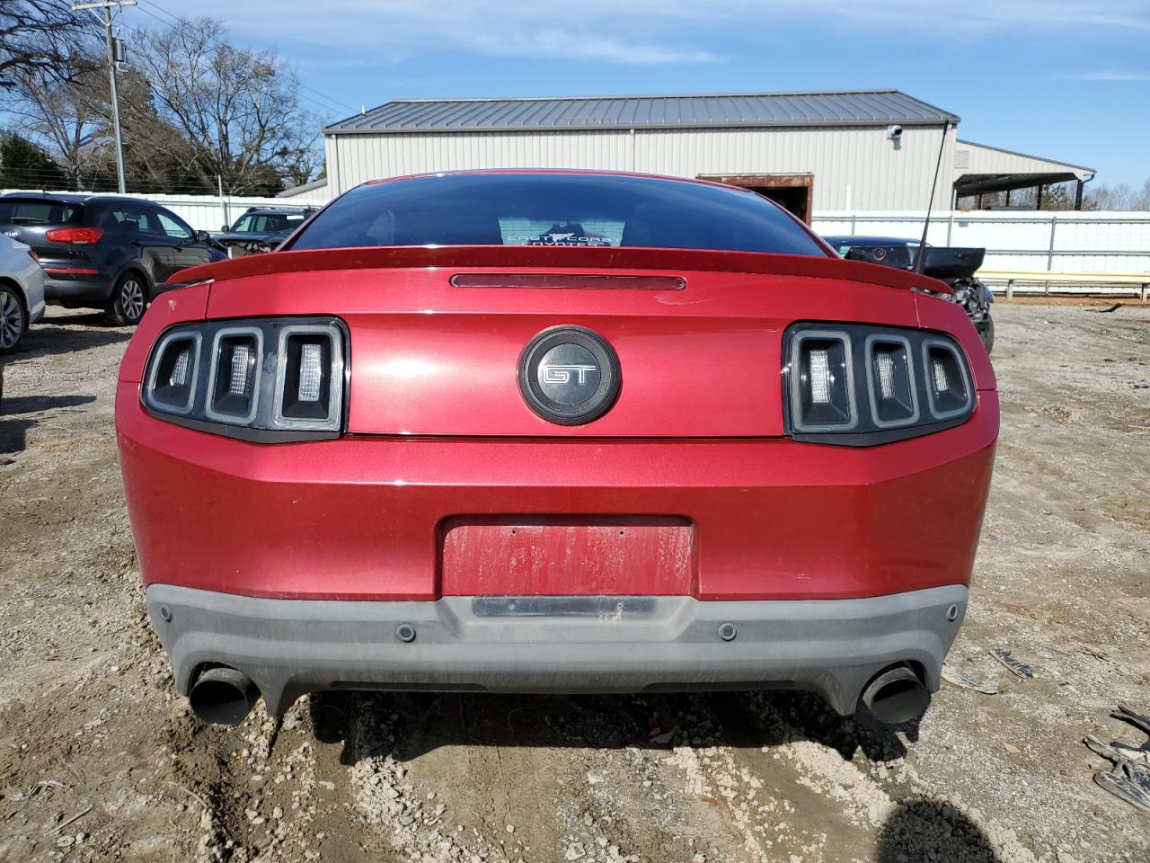 2012 Ford Mustang VIN 1ZVBP8CF7C5277266 Copart auction photo, front end / undercarriage damage thumbnail 6