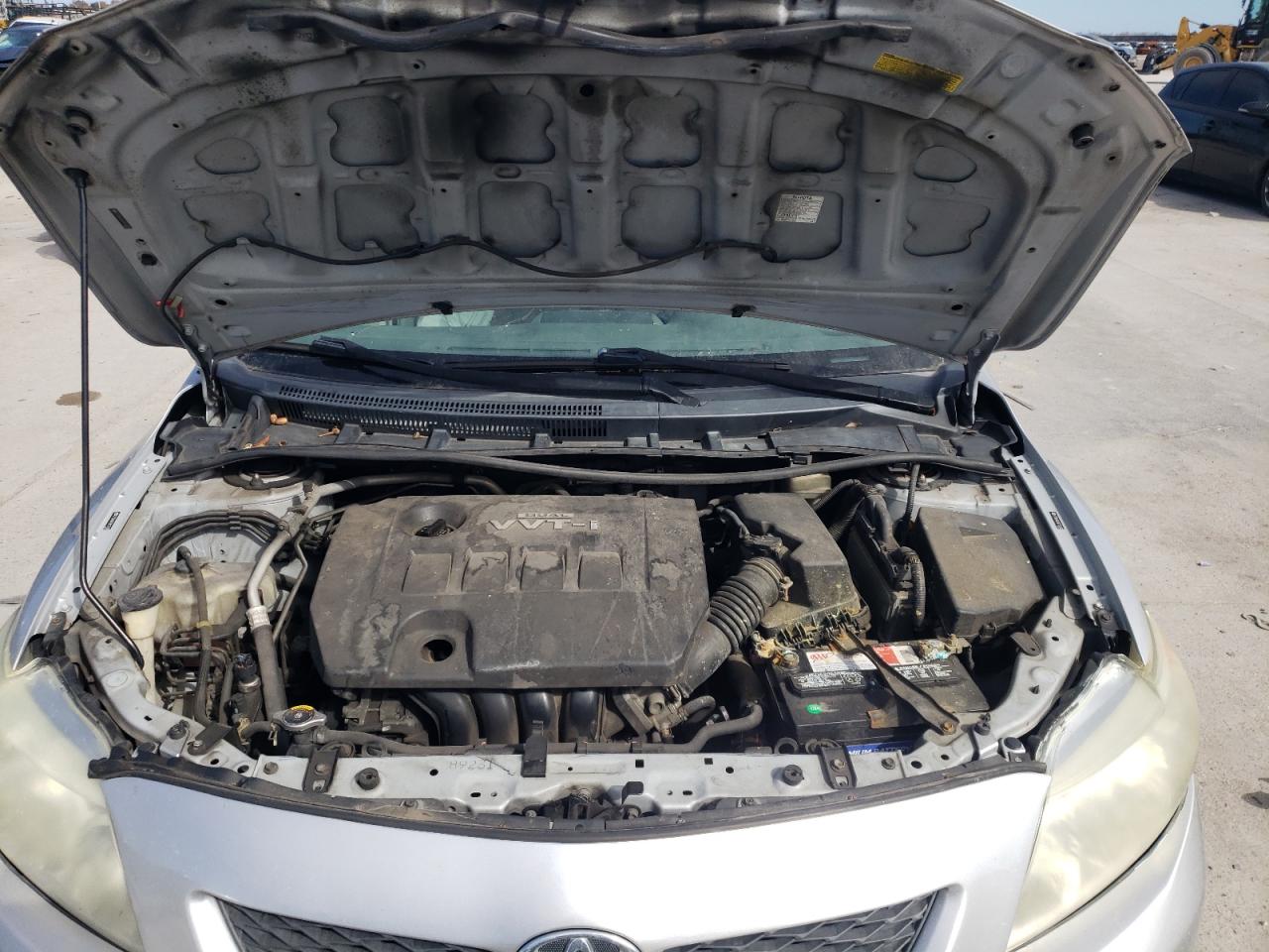 2009 Toyota Corolla VIN 2T1BU40E49C133136 Copart auction photo, side damage thumbnail 12