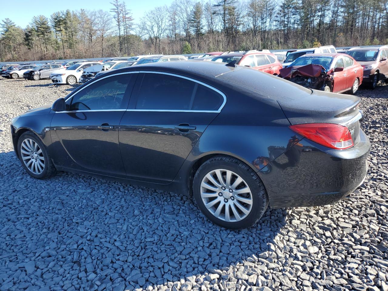 2011 Buick Regal VIN W04GX5GV8B1042254 Copart auction photo, front end damage thumbnail 2