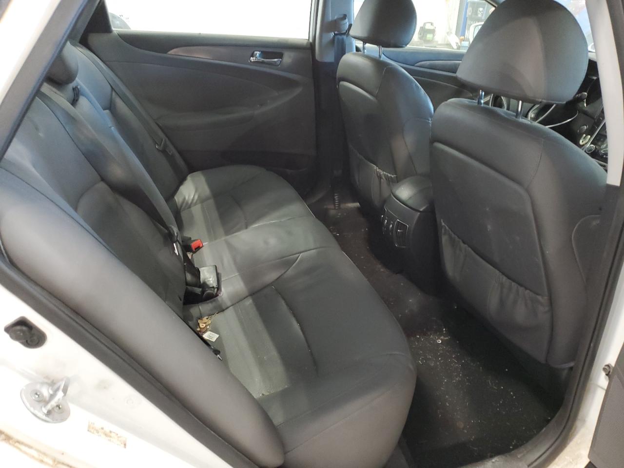 2011 Hyundai Sonata VIN KMHEC4A41BA007196 Copart auction photo, front end / side damage thumbnail 10