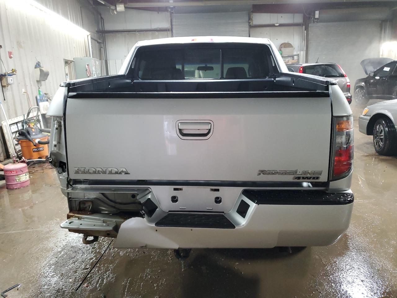 2007 Honda Ridgeline VIN 2HJYK16497H546990 Copart auction photo, rear end / front end damage thumbnail 6