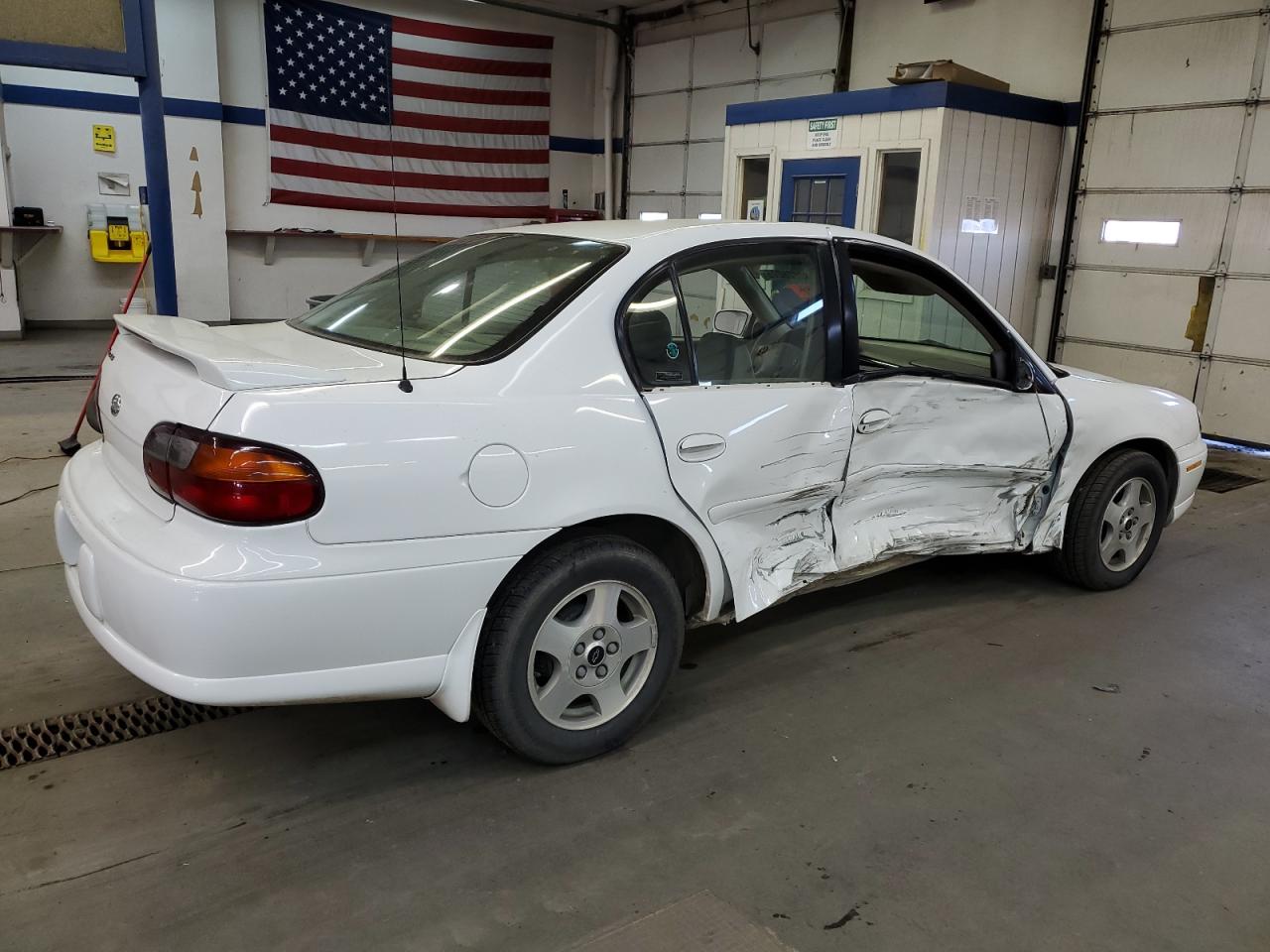 2002 Chevrolet Malibu VIN 1G1NE52J52M541172 Copart auction photo, side damage thumbnail 3