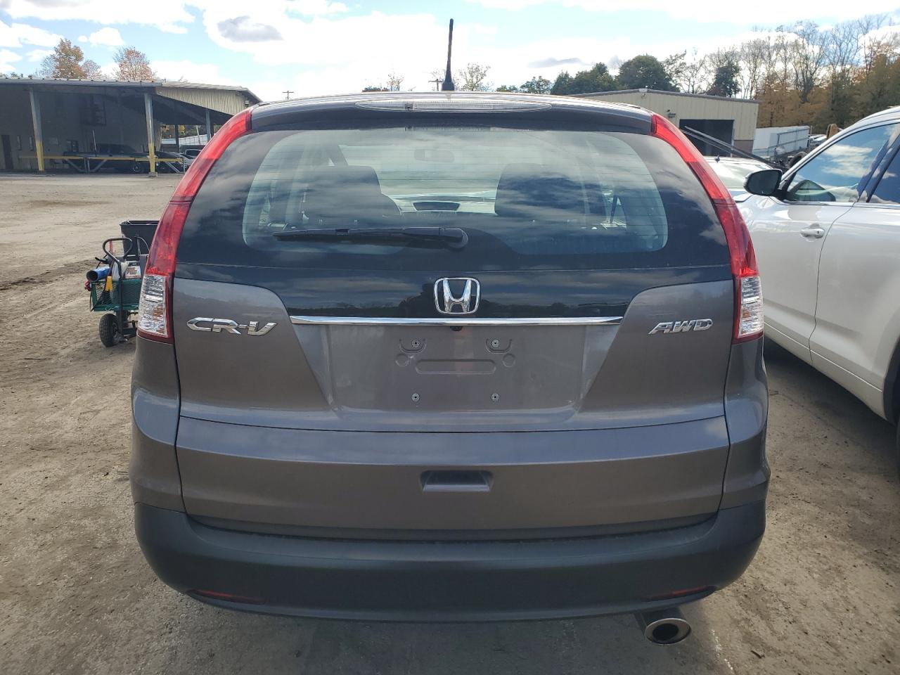 2012 Honda CR-V VIN 5J6RM4H37CL067256 Copart auction photo, front end damage thumbnail 6