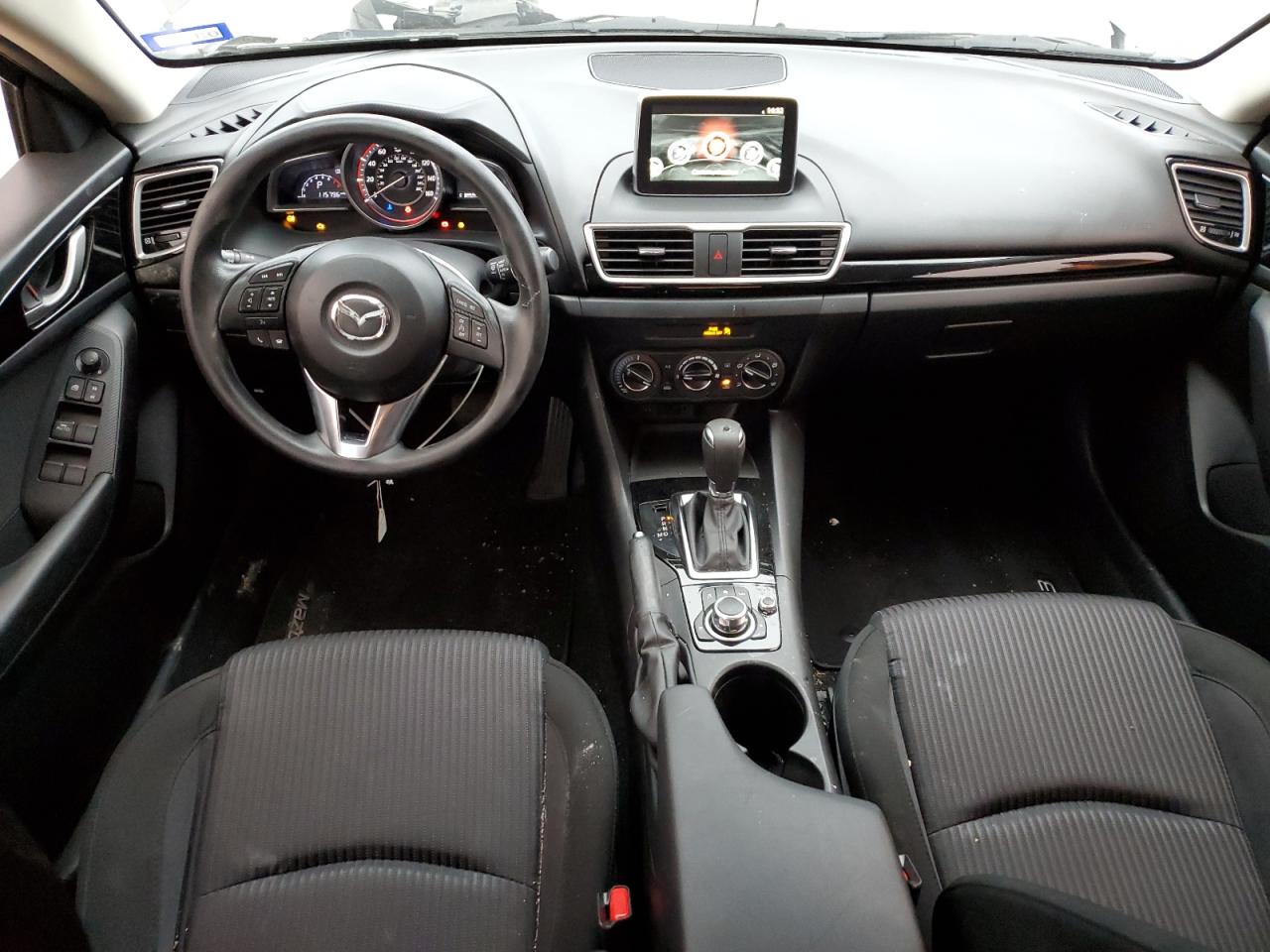 2016 Mazda 3 VIN JM1BM1U70G1325410 Copart auction photo, front end damage thumbnail 8