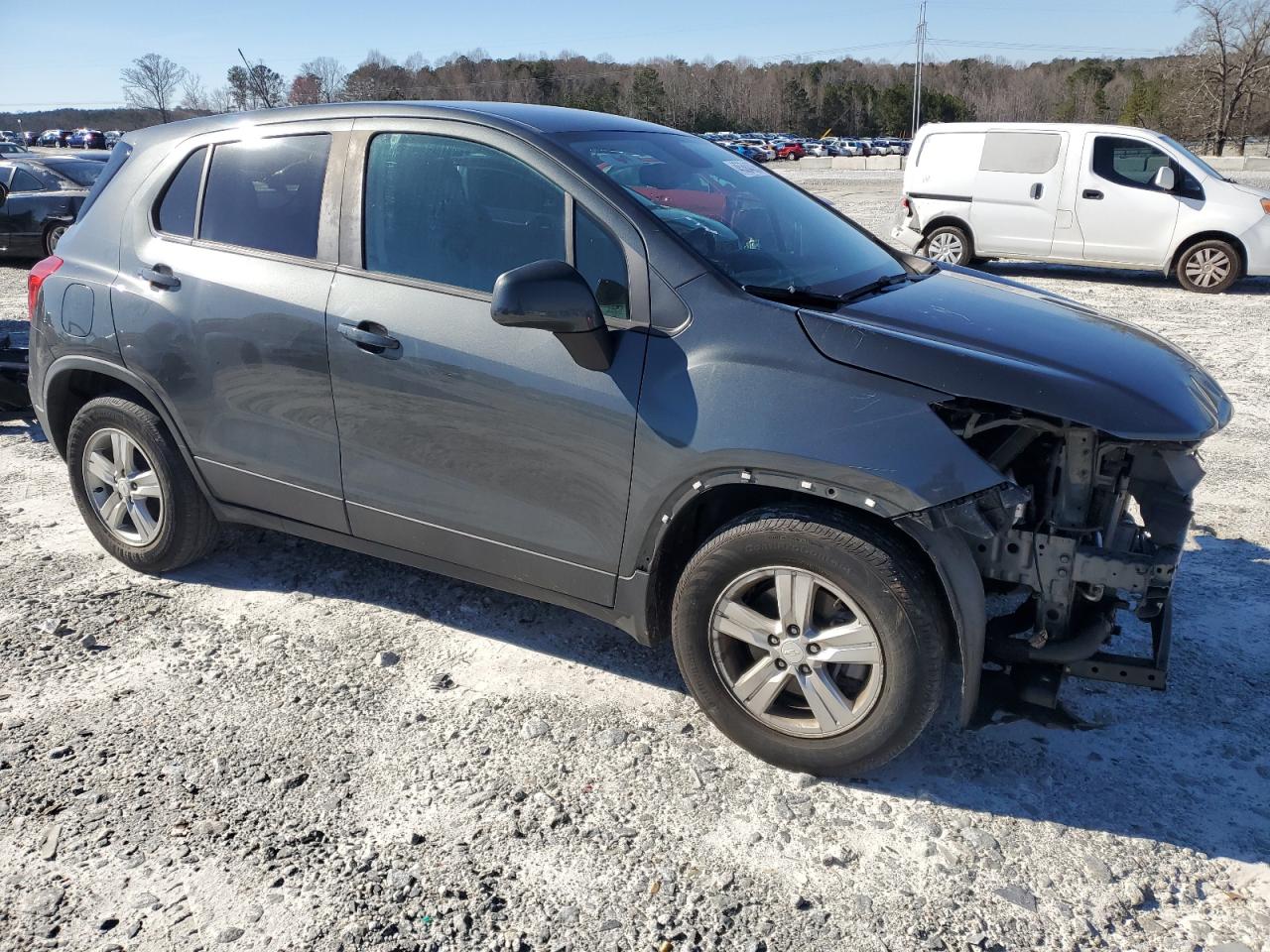 2020 Chevrolet Trax VIN 3GNCJKSB7LL166888 Copart auction photo, front end damage thumbnail 4