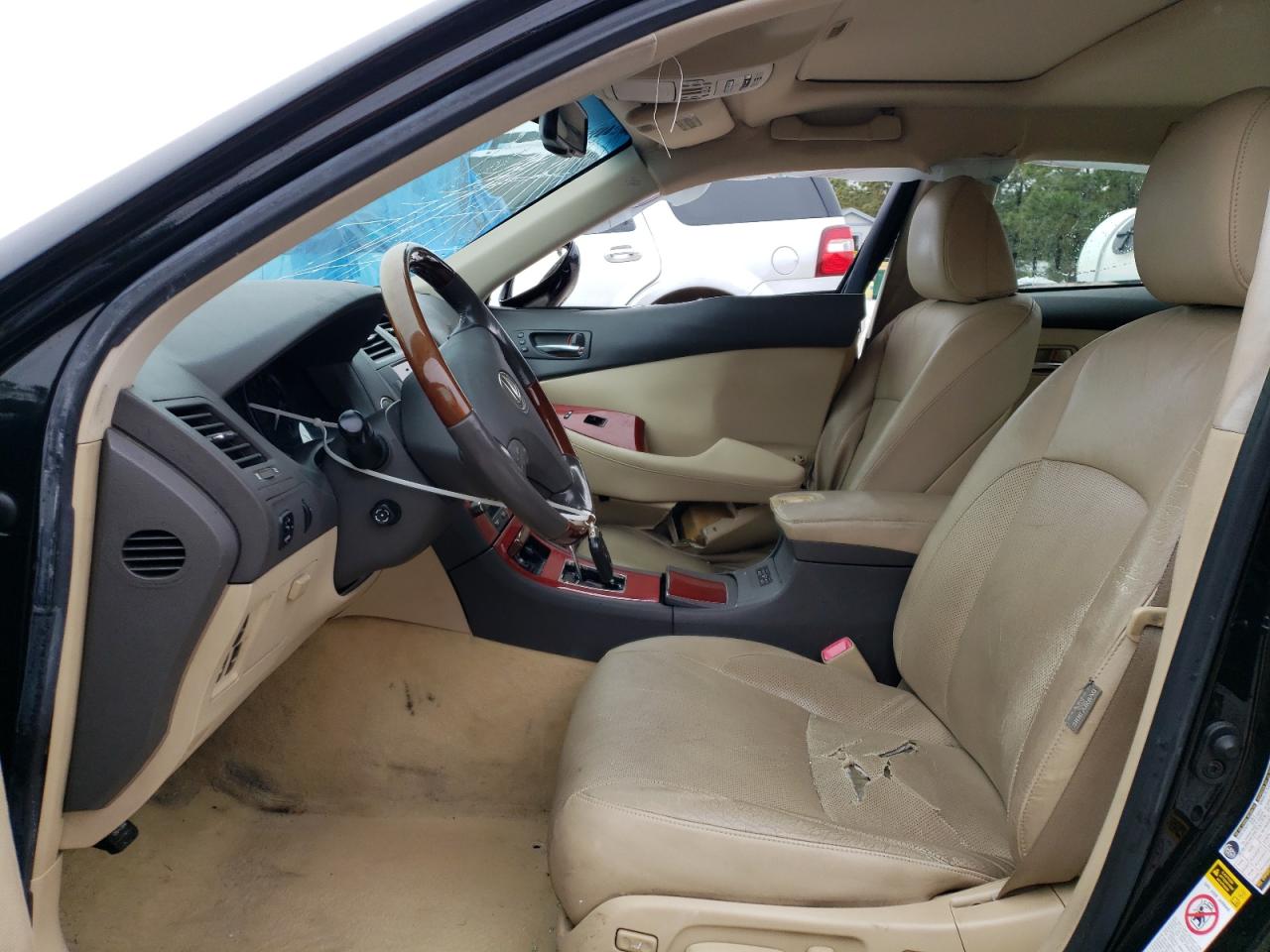 2009 Lexus ES VIN JTHBJ46G692295929 Copart auction photo, side damage thumbnail 7