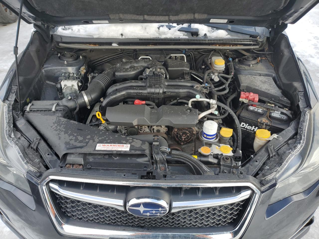 2016 Subaru Impreza VIN JF1GJAF61GH002080 Copart auction photo, front end damage thumbnail 11
