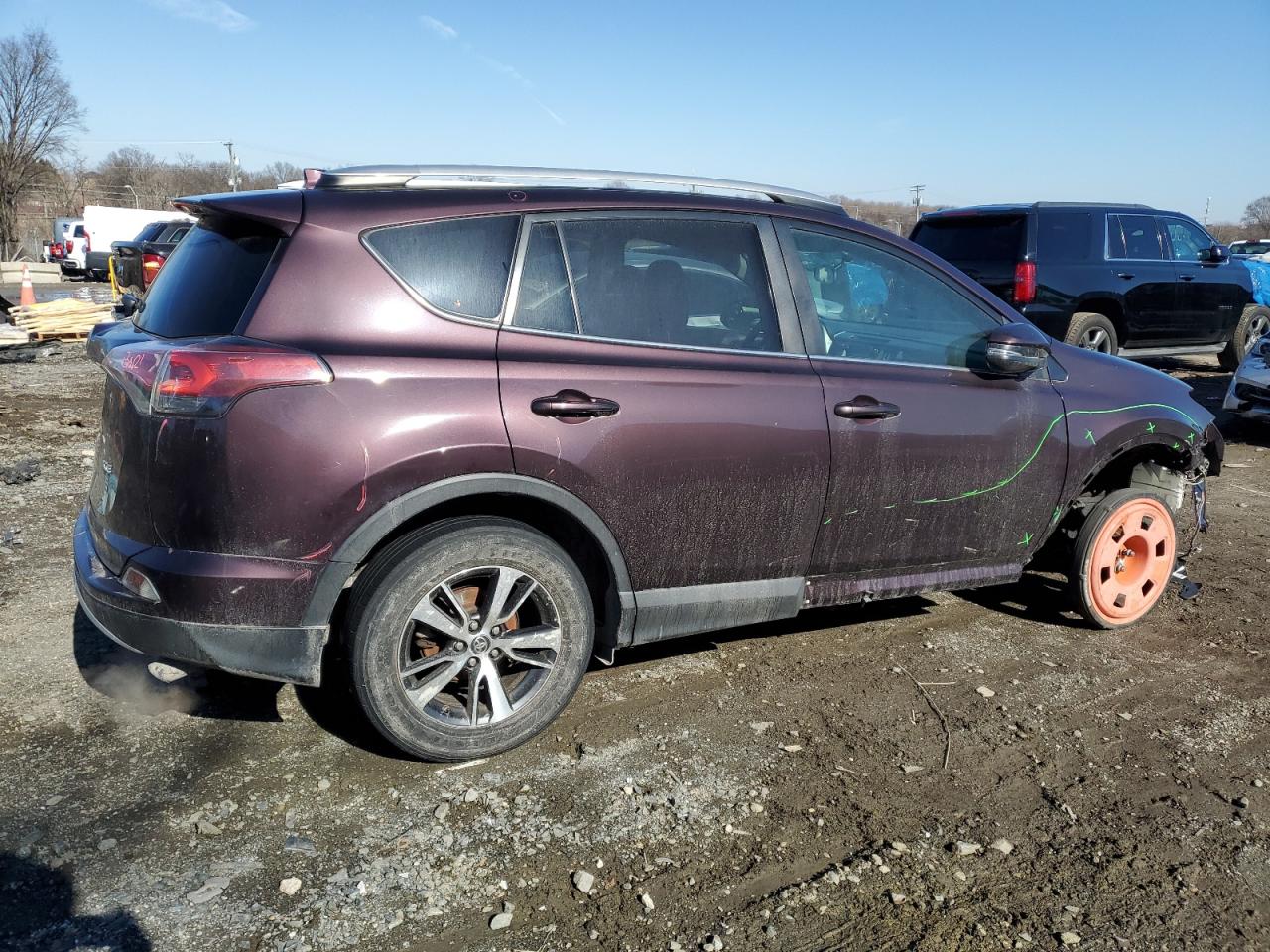 2016 Toyota RAV 4 VIN 2T3WFREVXGW278184 Copart auction photo, front end damage thumbnail 3
