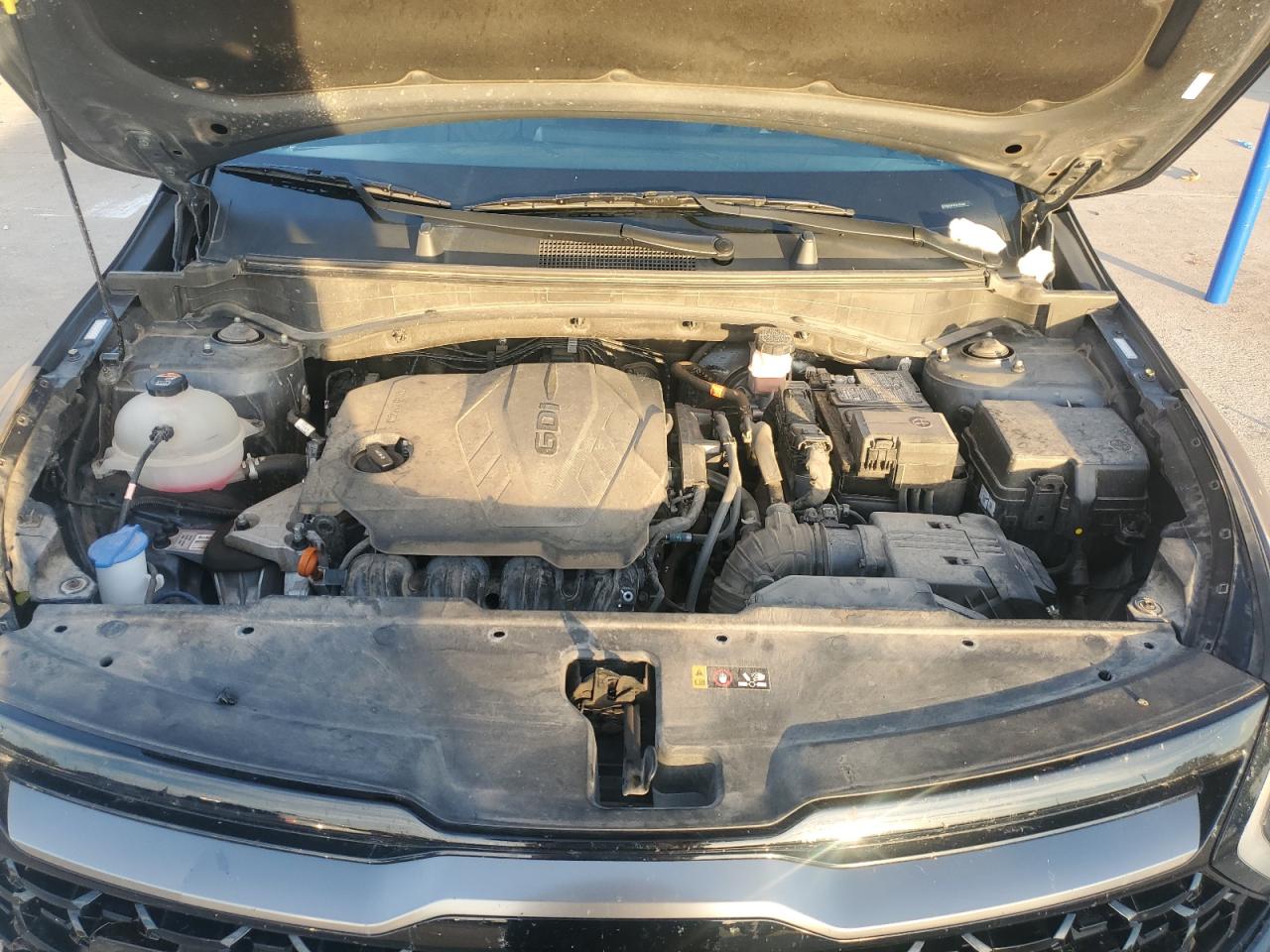 2023 KIA Sportage VIN 5XYK6CAF4PG128600 Copart auction photo, front end damage thumbnail 13