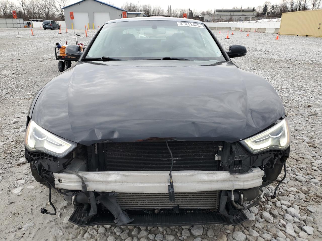 2013 Audi A5 VIN WAULFAFR4DA002287 Copart auction photo, front end damage thumbnail 5