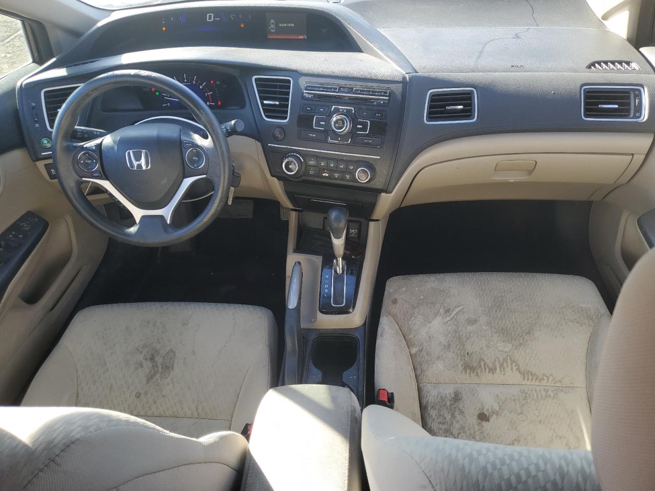 2015 Honda Civic VIN 2HGFB2F52FH516286 Copart auction photo, front end damage thumbnail 8