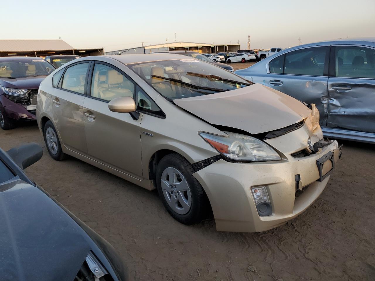2010 Toyota Prius VIN JTDKN3DU3A0144331 Copart auction photo, front end damage thumbnail 4
