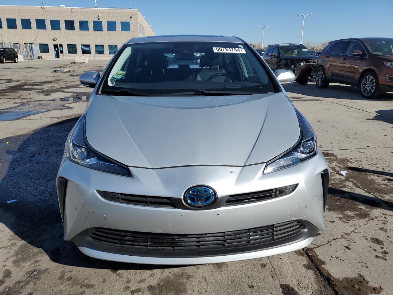 2021 Toyota Prius VIN JTDKAMFU5M3140461 Copart auction photo, rear end damage thumbnail 5