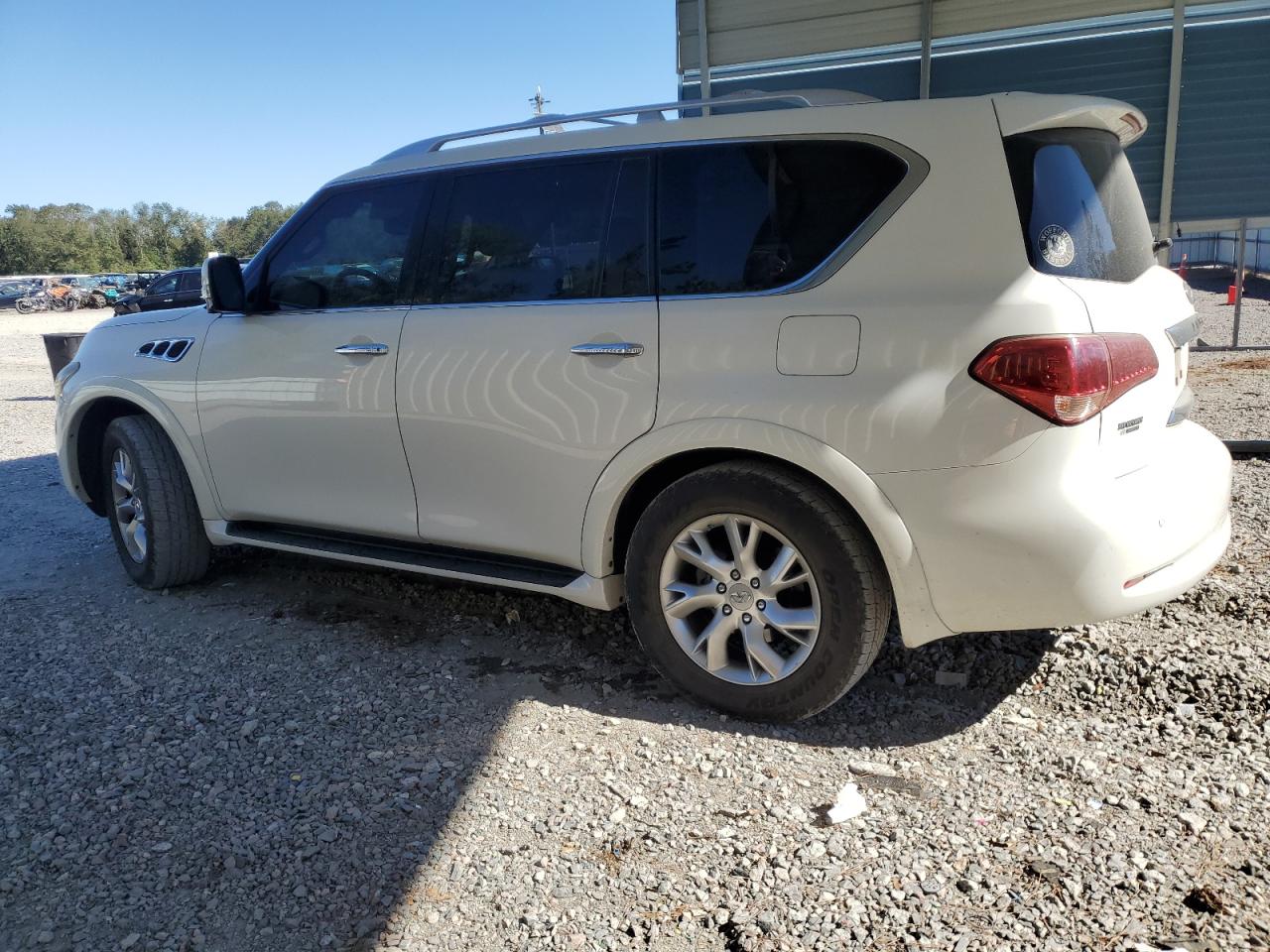 2011 Infiniti QX56 VIN JN8AZ2NEXB9005137 Copart auction photo, side damage thumbnail 2