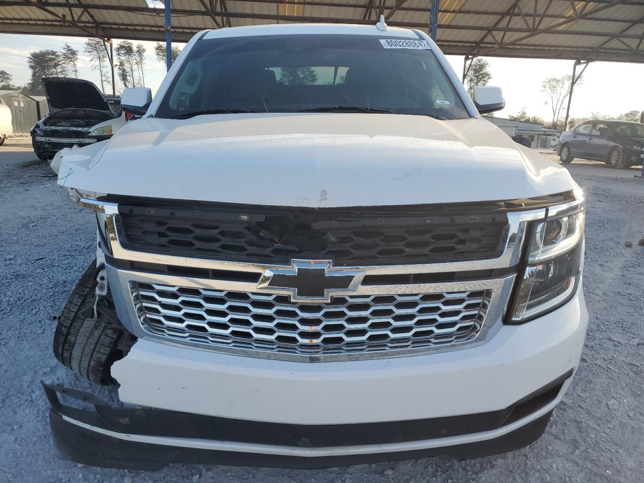 2018 Chevrolet Tahoe VIN 1GNSCBKC9JR340397 Copart auction photo, front end damage thumbnail 5