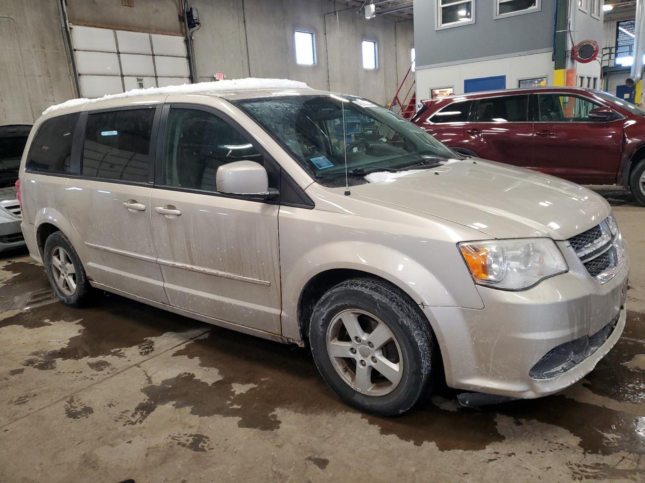 2013 Dodge Caravan VIN 2C4RDGCG0DR527013 Copart auction photo, rear end damage thumbnail 4