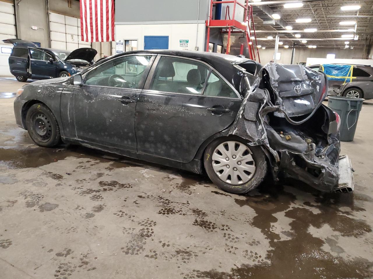 2011 Toyota Camry VIN 4T4BF3EK4BR172256 Copart auction photo, rear end damage thumbnail 2