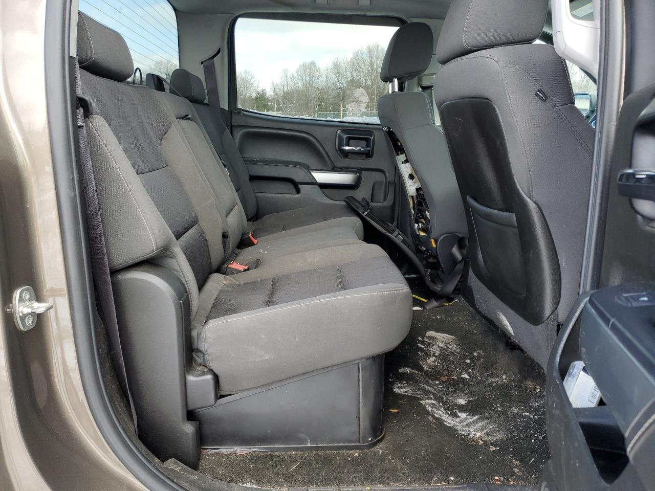 2014 Chevrolet Silverado VIN 3GCUKREC1EG202240 Copart auction photo, side damage thumbnail 10