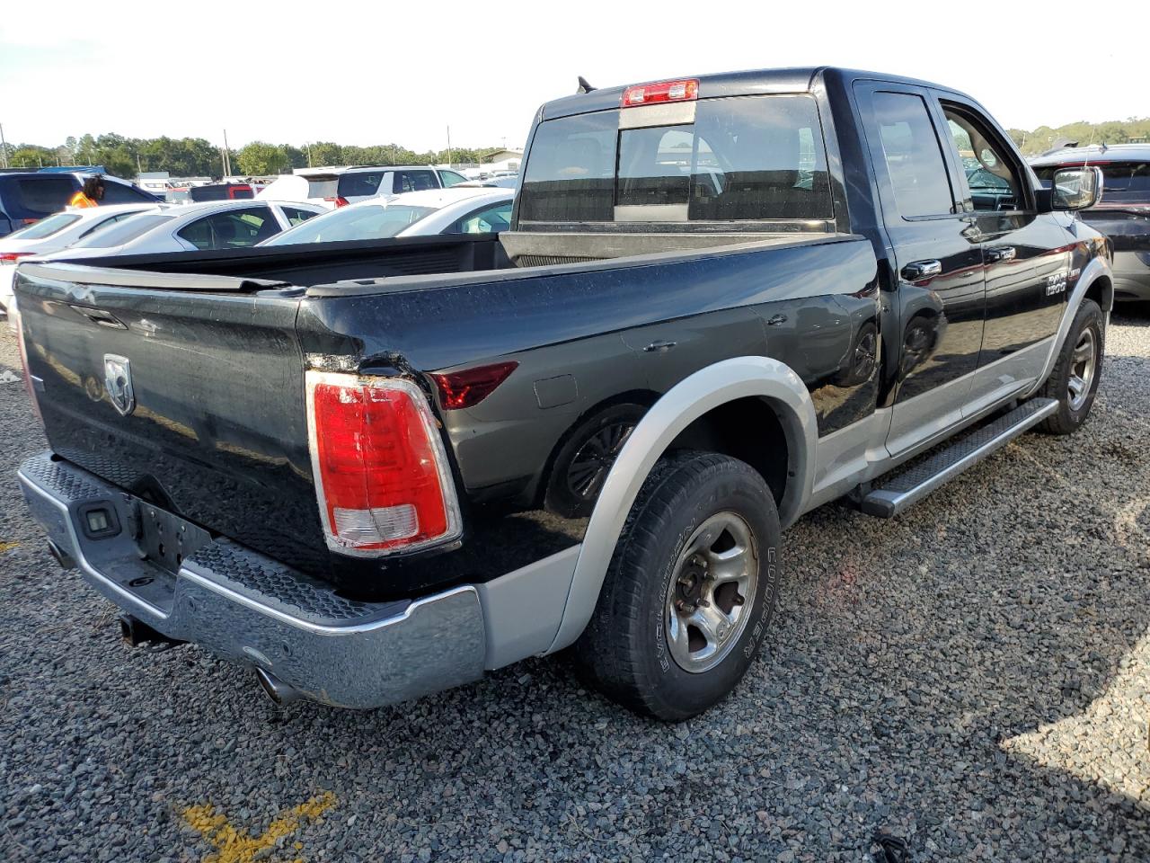 2013 RAM 1500 VIN 1C6RR6JT2DS627972 Copart auction photo, water/flood damage thumbnail 3