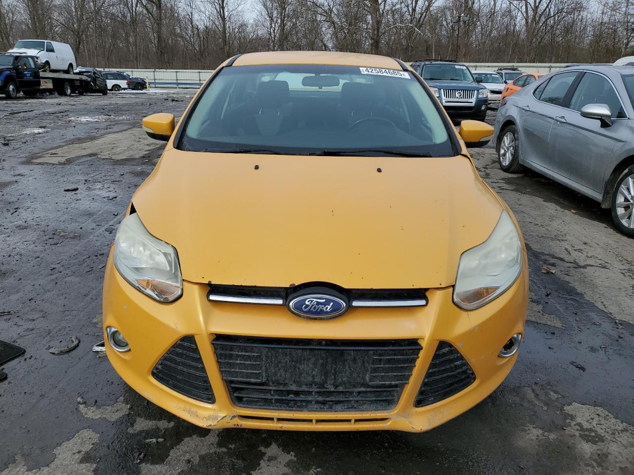2012 Ford Focus VIN 1FAHP3F2XCL101984 Copart auction photo, front end damage thumbnail 5