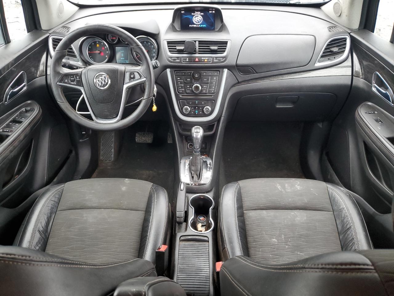 2015 Buick Encore VIN KL4CJBSB6FB105640 Copart auction photo, rear end / undercarriage damage thumbnail 8